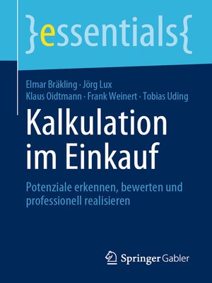 cover image of Kalkulation im Einkauf